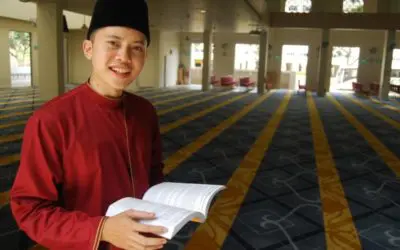 Madrasah Al-Arabiah Graduate balances Studies and being Imam