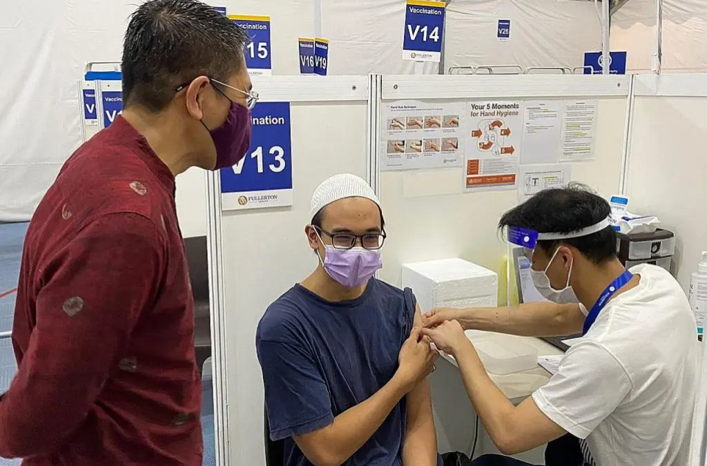 Madrasah students are relieved, and they welcome the opportunity to be vaccinated