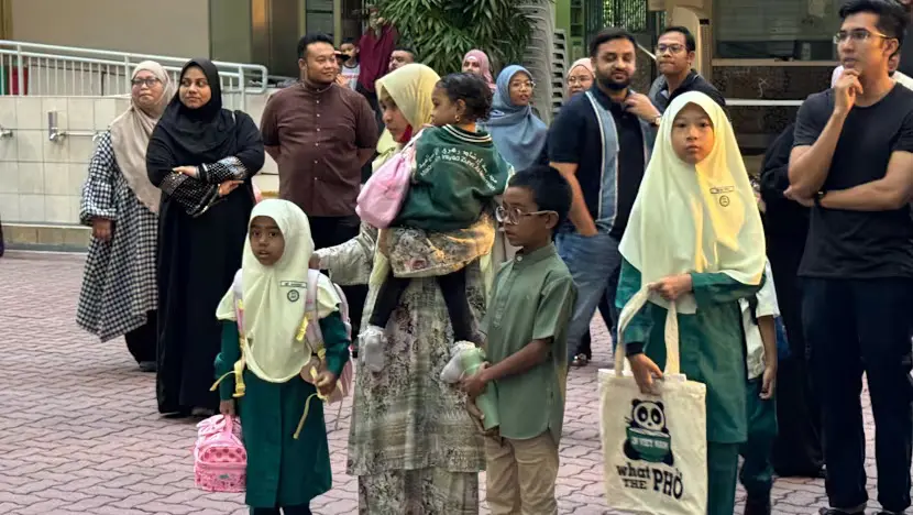 Hampir 200 murid Darjah 1 penuh semangat mulakan hari pertama di Madrasah Irsyad Zuhri Al-Islamiah